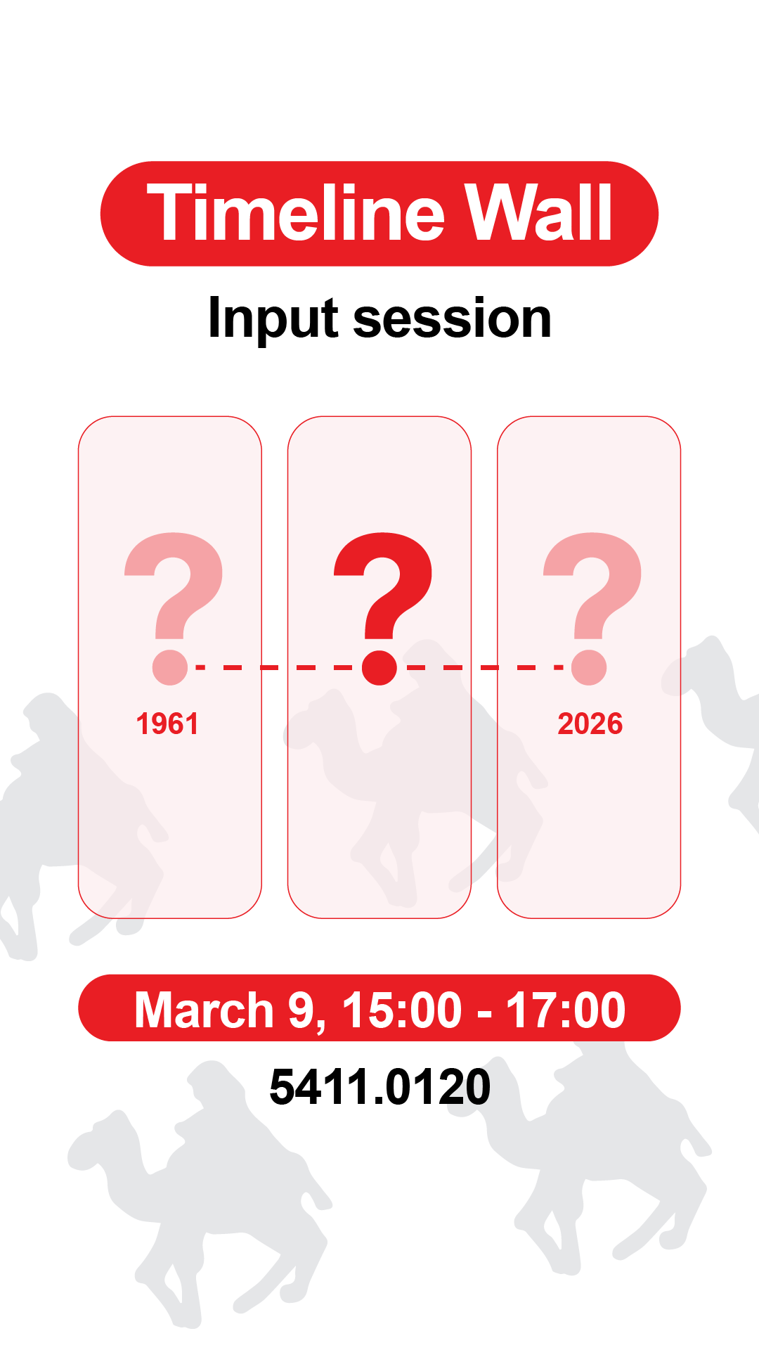Input session Timeline Wall