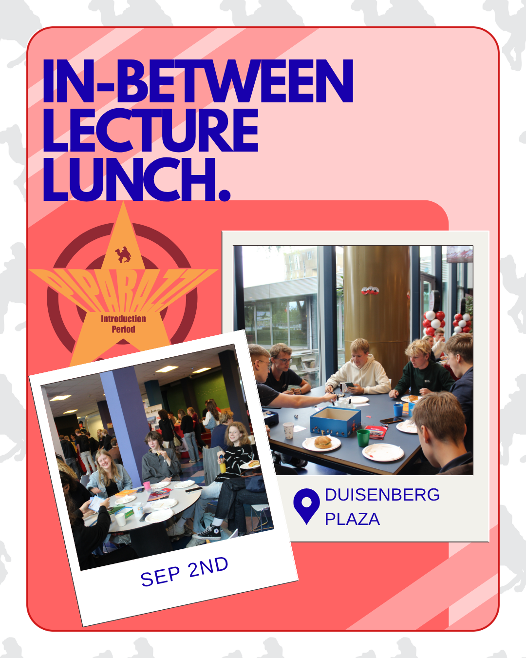 In between Lecture Lunch